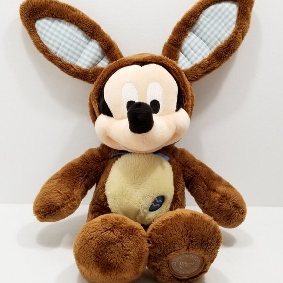DISNEY Mickey Mouse Easter Bunny Plush Toy 5373E1M - Picture 2 of 13